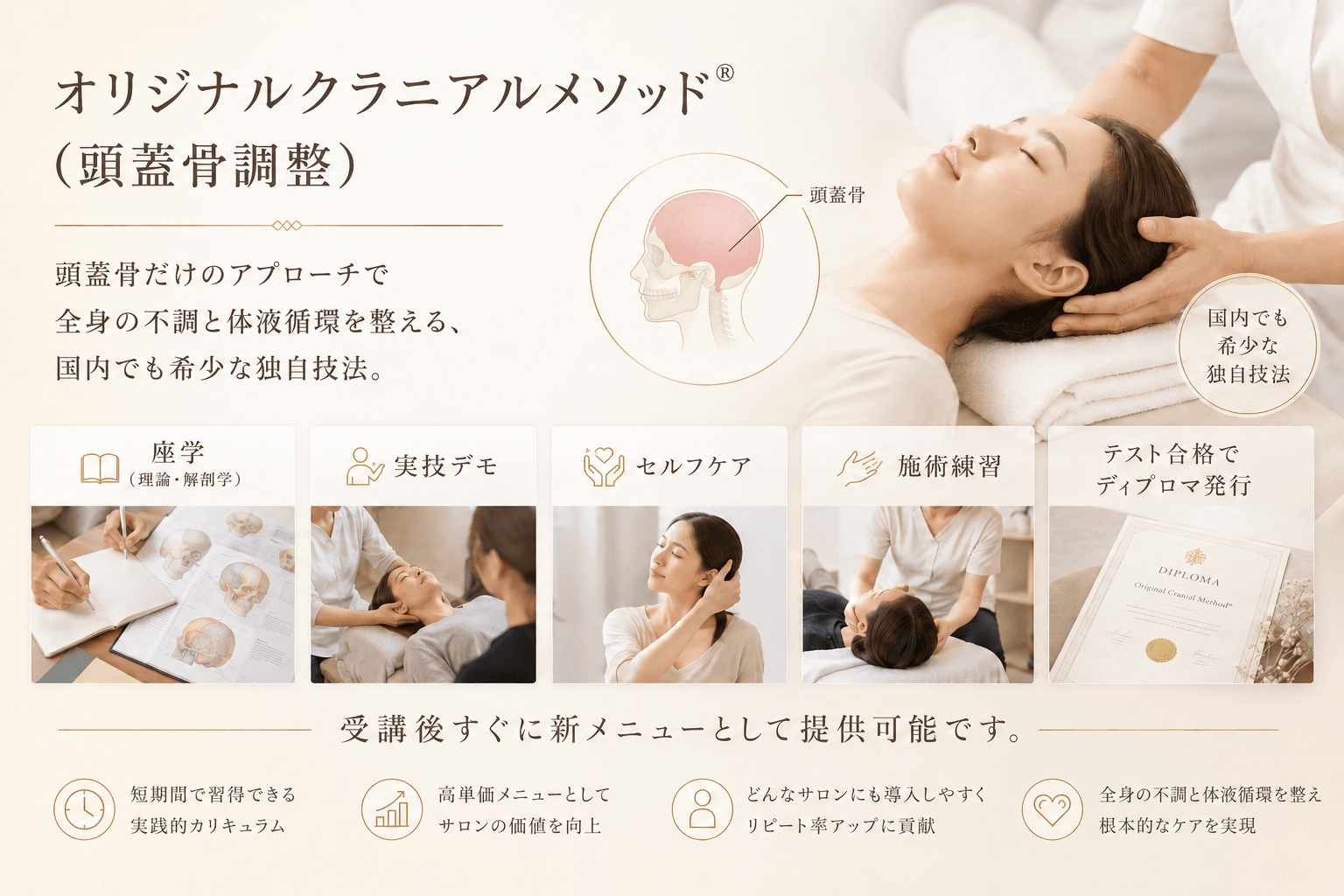 オリジナルクラニアルメソッド講座